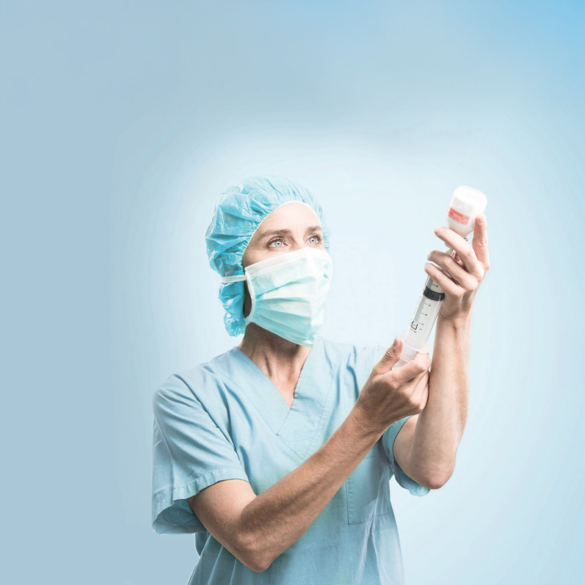 Werbeagentur POLARWERK Bremen, Imagemotiv für die Kampagne von Fresenius Kabi Deutschland
