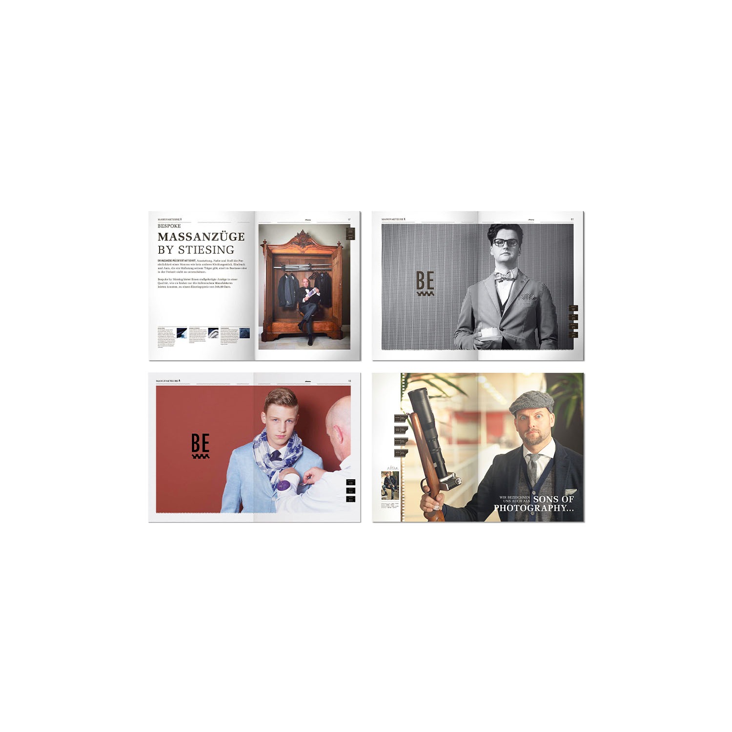Für den Mode-Einzelhändler Stiesing hat die Werbeagentur POLARWERK ein besonders Verkaufsmagazin geschaffen, dass als Zeitung mit großzügigem Layout eine besondere Aufmerksamkeit schafft.